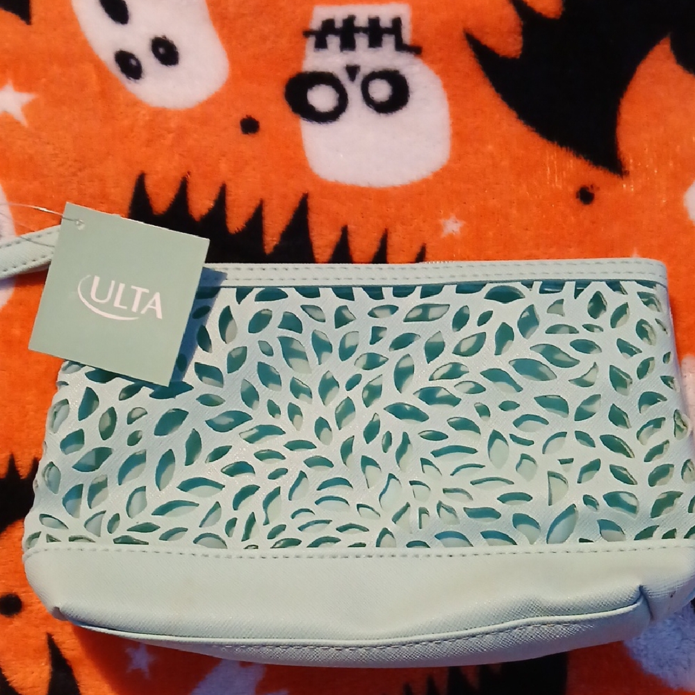 Ulta Beauty Blue Cosmetic Bag